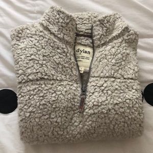 sherpa quarter zip